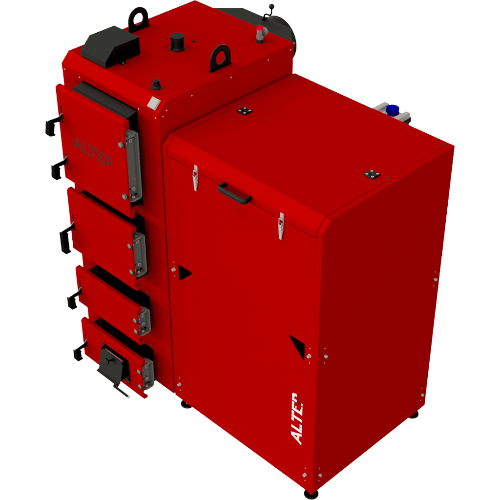 Котел опалювальний твердопаливний водогрійний "ALTEP" КТ-2Е-SHN-95 кВт (DUO Pellet)